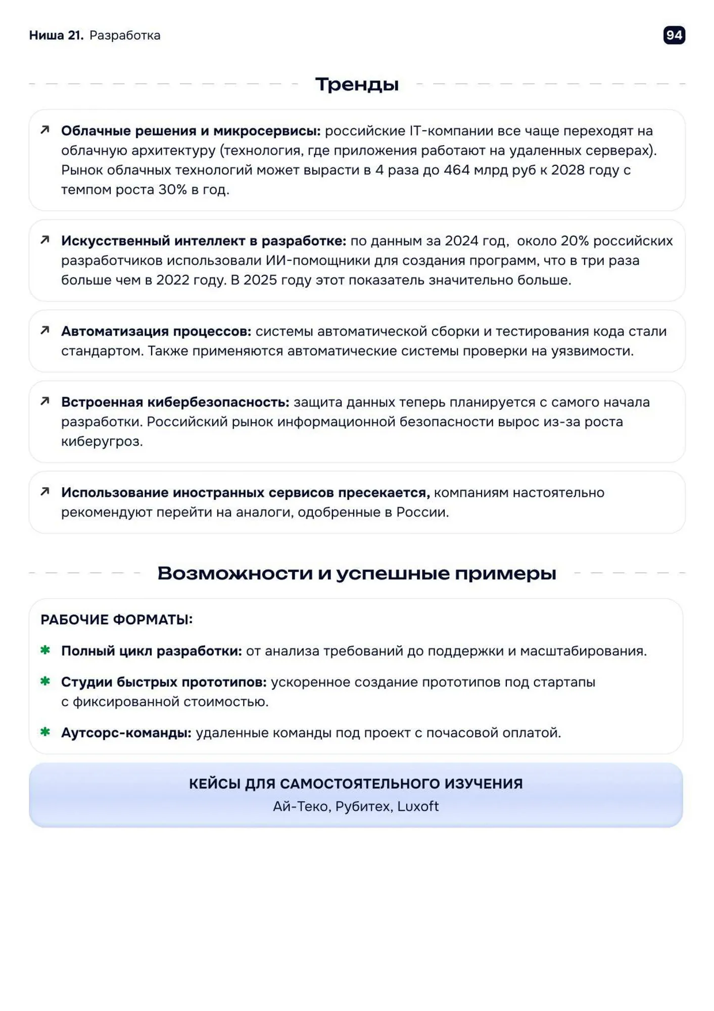 Тренды 2026-2030