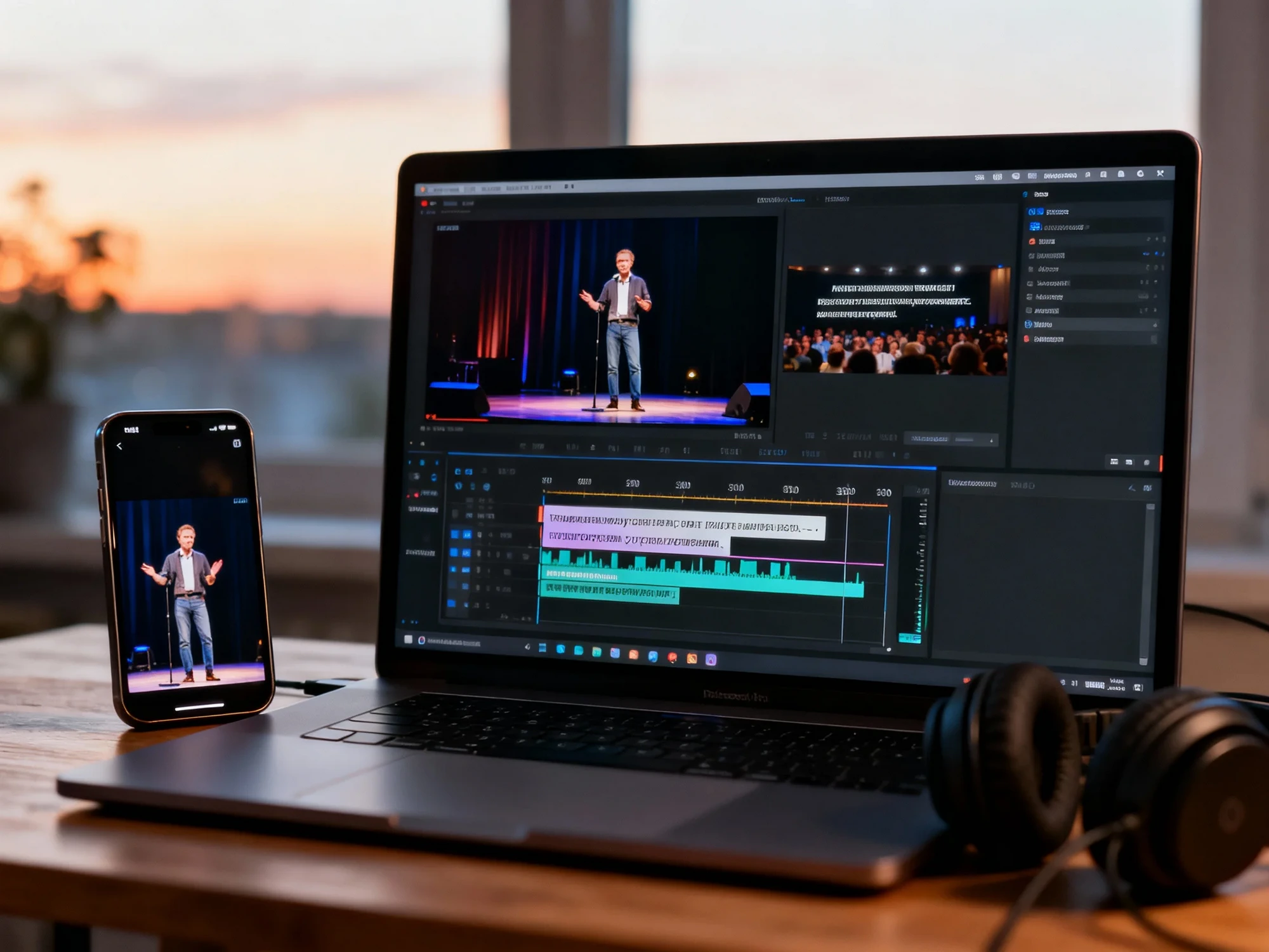 Монтаж видео для памятных дат и школьных встреч