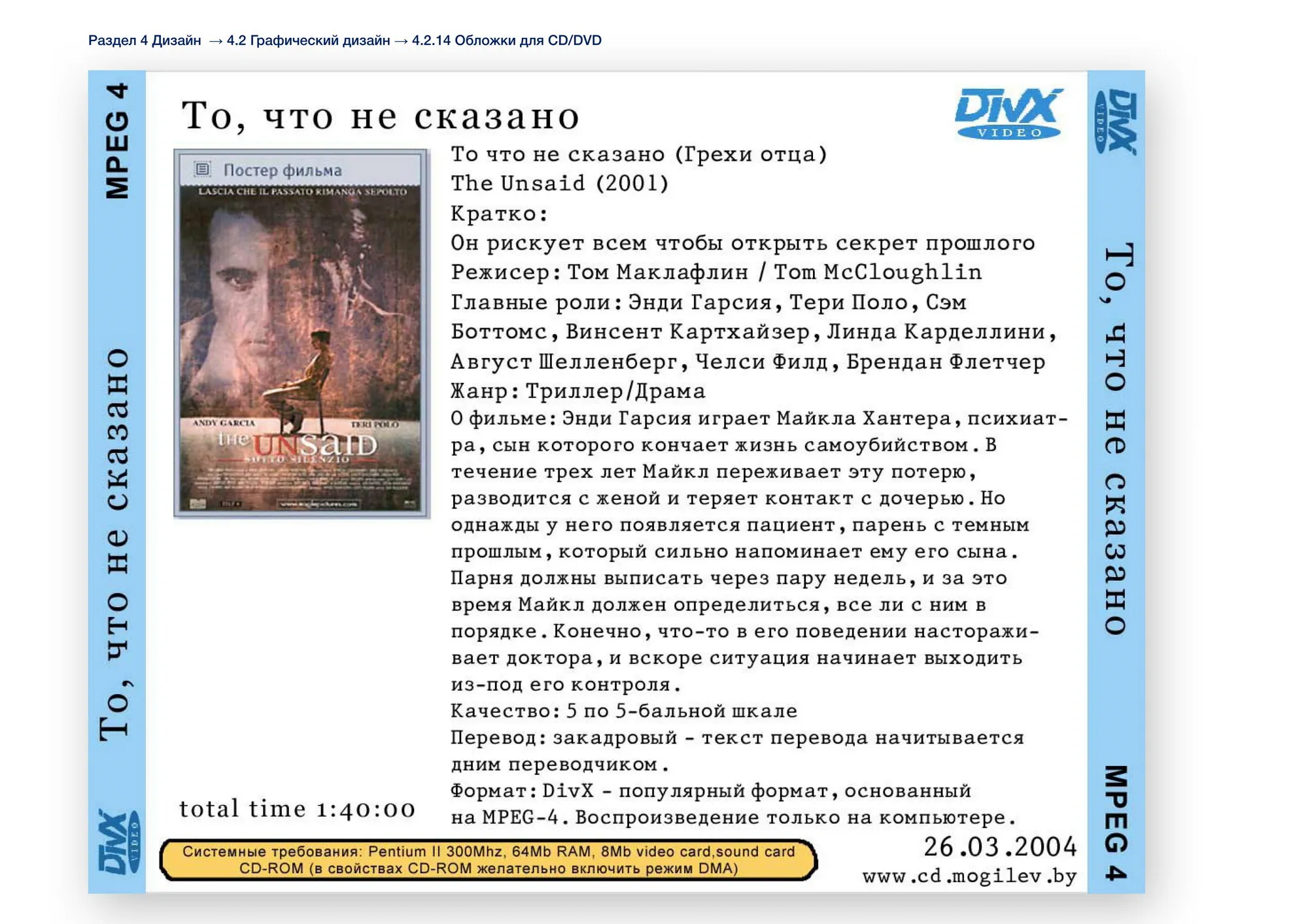 Обложки для CD/DVD