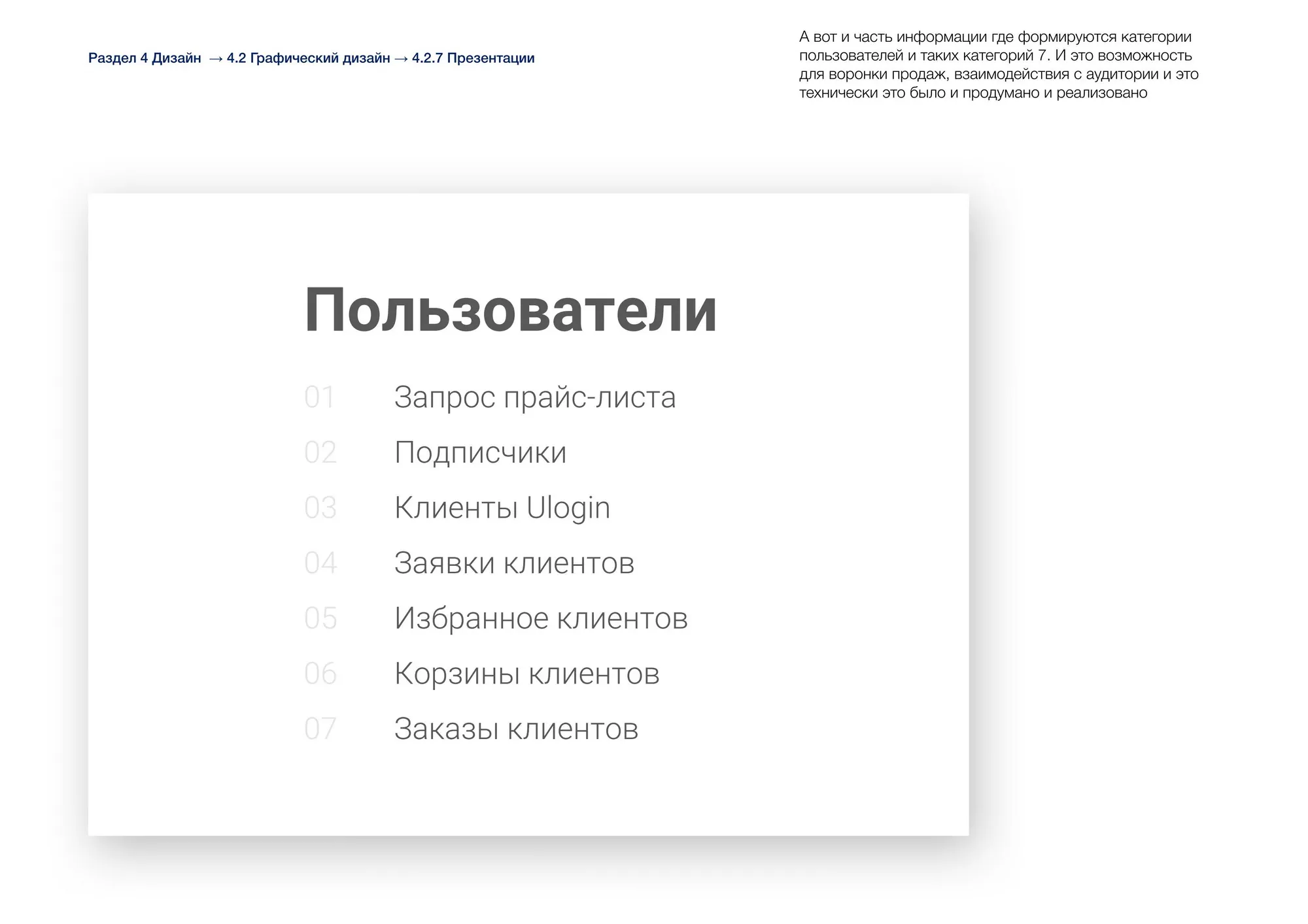 Презентации