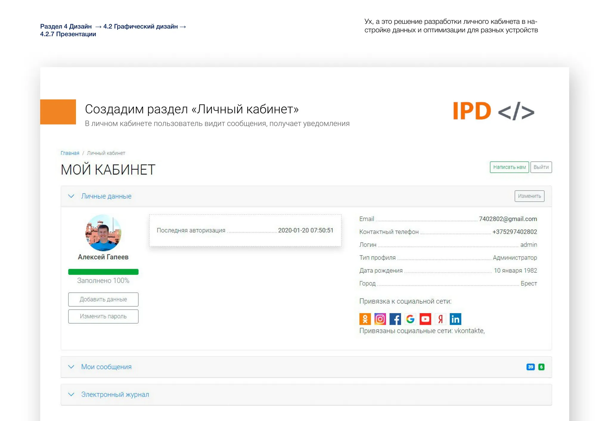 Презентации